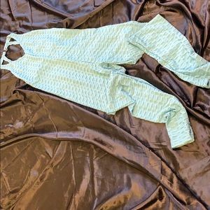 Blue Athletic One Piece